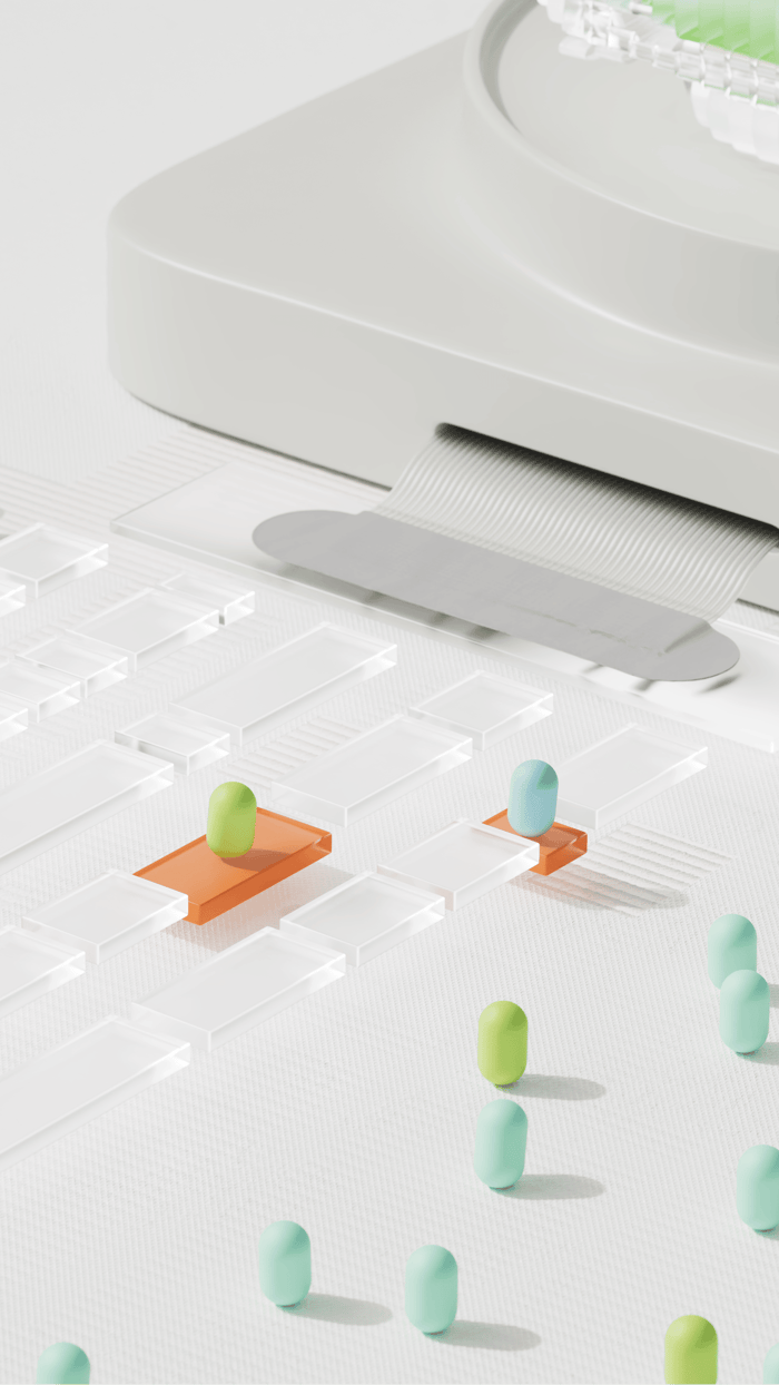 futuristic digital landscape showing AI models seamlessly integrating with structured content for instant answers