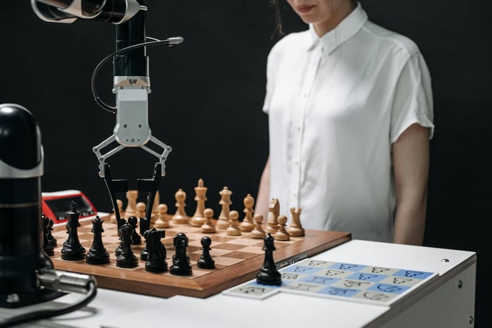 content strategist analyzing AI citation performance data for a niche B2B SaaS product using a specialized analytics dashboard